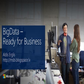 Big data – ready for business