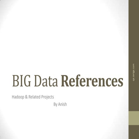 Big data references