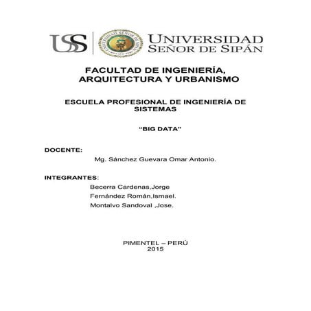 Bigdata trabajo de investigacion 