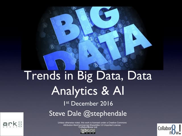 Big Data Trends