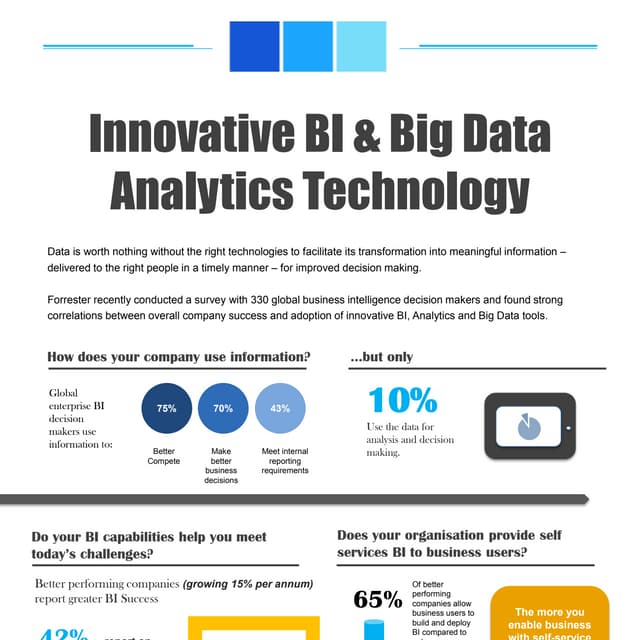 Innovative BI & Big Data Analytics Technology