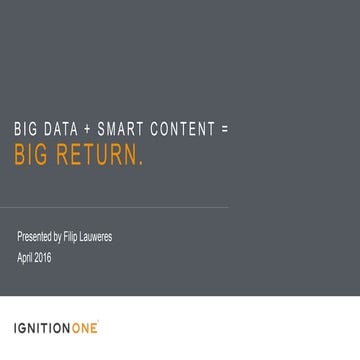 Hoe data en technologie Mad Men veranderen in Math Men - Big data vs Big content