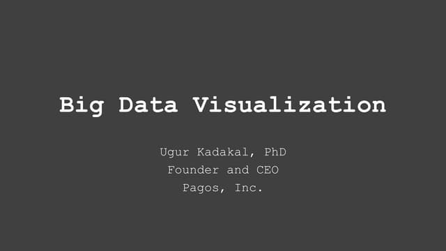 Big Data v. Small data - Rules to thumb for 2015
