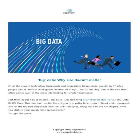 'Big data': Why size doesn't matter