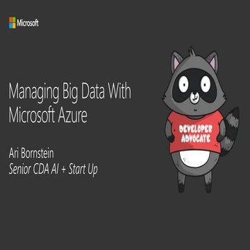Big Data with Azure | PPT