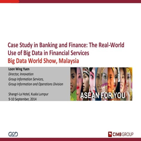 Big Data World presentation - Sep. 2014