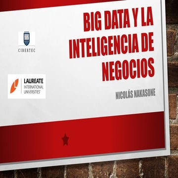Big data y la inteligencia de negocios