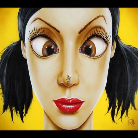 Big Eyes- Paintings by Scott Rohlfs