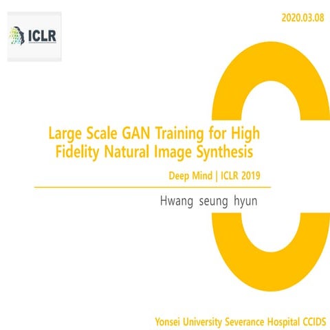 Large Scale GAN Training for High Fidelity Natural Image Synthesis