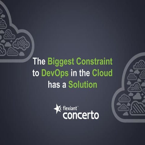 The biggest constraint to devops in the cloud has a solution