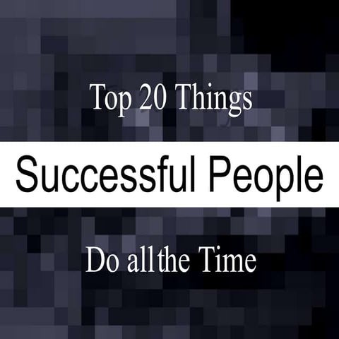Successful people do all the times by Big Ideas HR