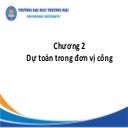 Bài giảng Kế toán quản trị đơn vị công - Chương 2 Dự toán trong đơn vị công.pdf