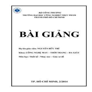 Bài giảng thiết kế   nhảy size giác...