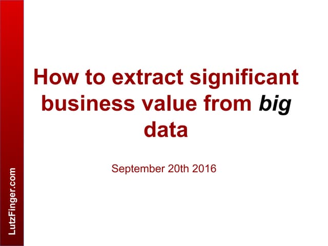 Big it data workshop   pub