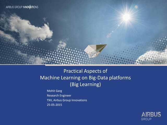 Big learning   1.2