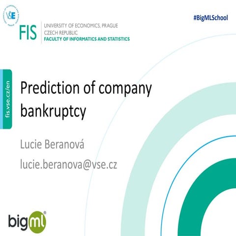 BigMLSchool: Bankruptcy Prediction
