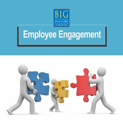Employee Engagement Presentation By Big Pharma Jobs 