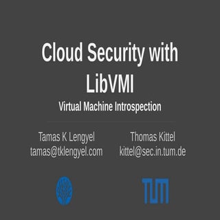 Cloud Security with LibVMI