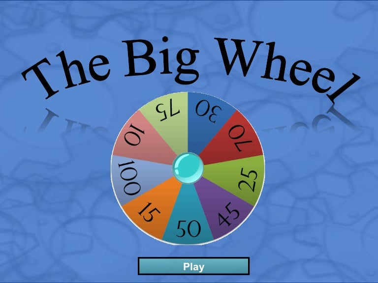 Big Wheel Game
