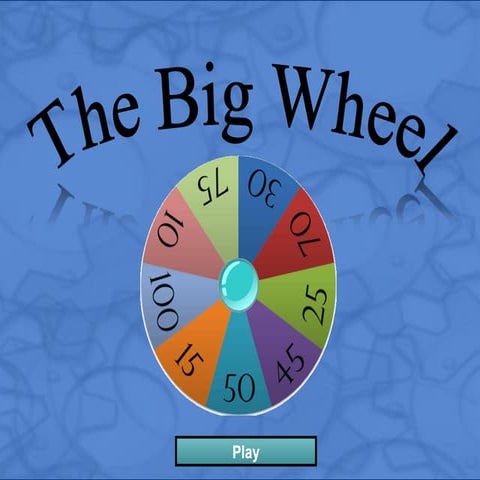 Big Wheel Game