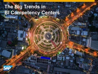 The Big Trends in Business Intelligence Competency Centers