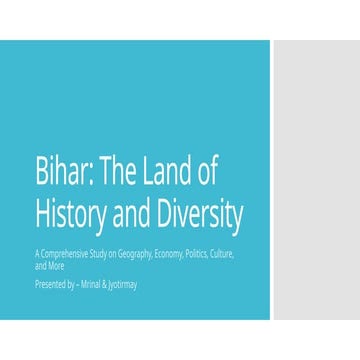 State of India .................... Pptx