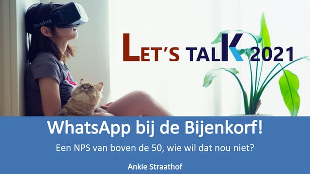 WhatsApp bij de Bijenkorf! - Een NP...