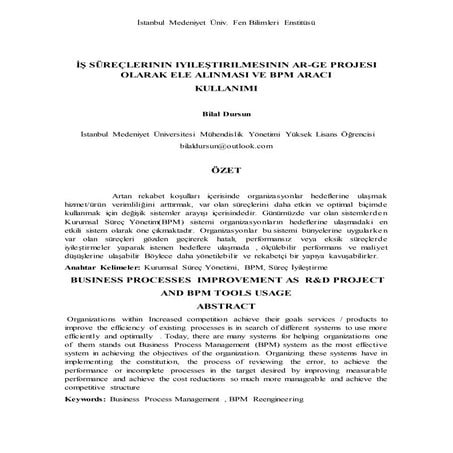 BPM Neden? Nedir? İş Süreçlerinin İyleştirilmesi
