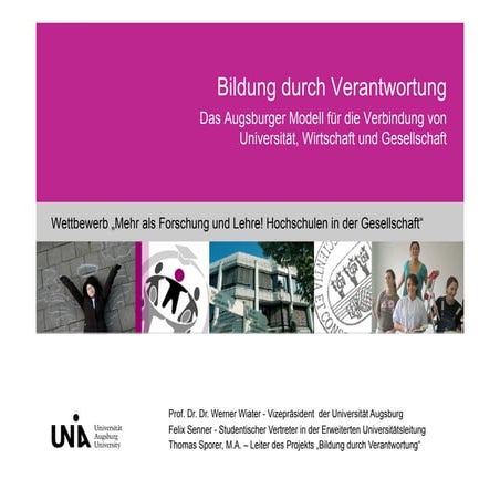 Das Augsburger Modell , Stadttauben – YWOJ