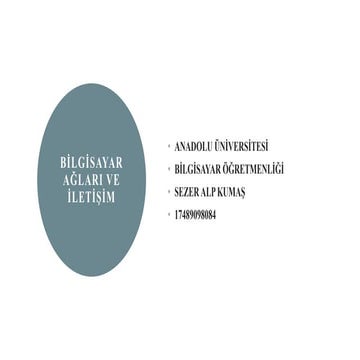 Bilgisayar aglari ve_iletisim