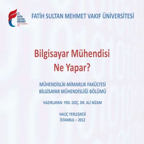Bilgisayar mühendisi ne iş yapar (üniversite adayları için)