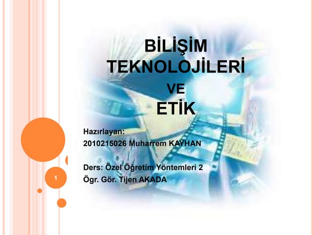 Bilişim teknolojileri ve etik