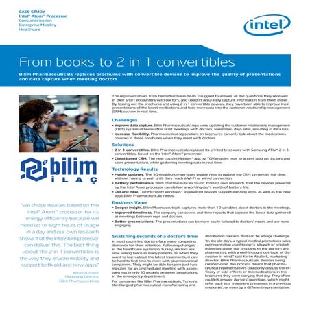 Bilim Pharmaceuticals Books 2-in-1 Convertibles