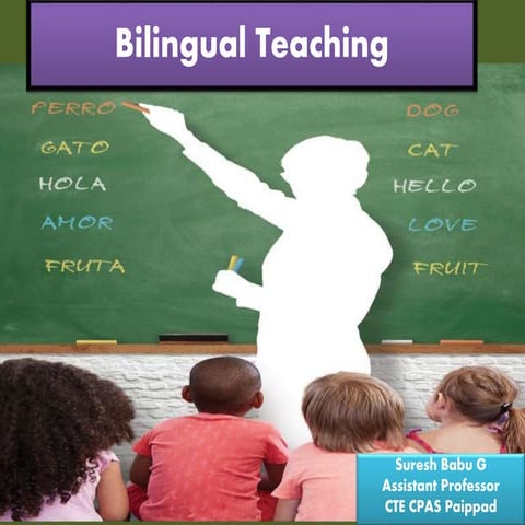 Bilingual Teaching - Language Across the Curriculum