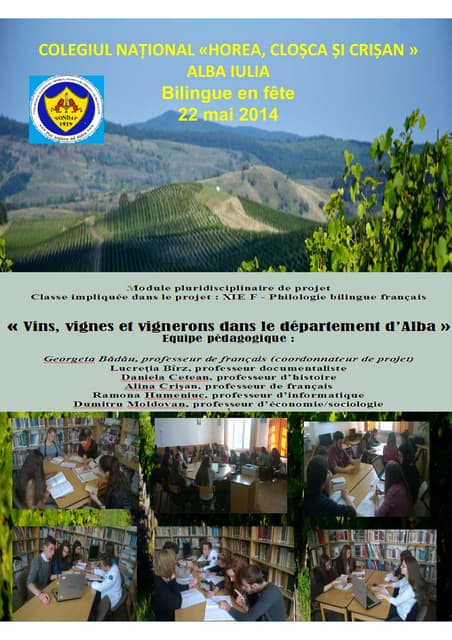  Affiche « Bilingue en fête 2014»