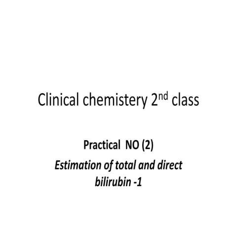 Bilirubin estimation .ppt