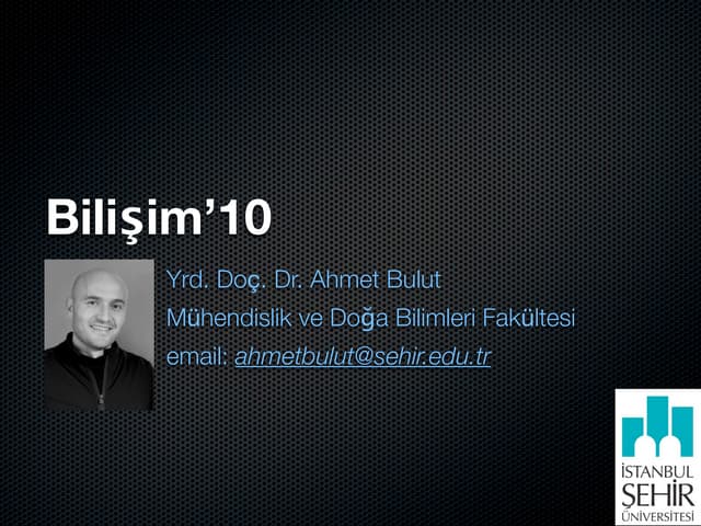 Bilisim 2010 @ bura