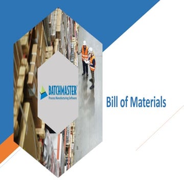 Why is BOM Important in Manufacturing?