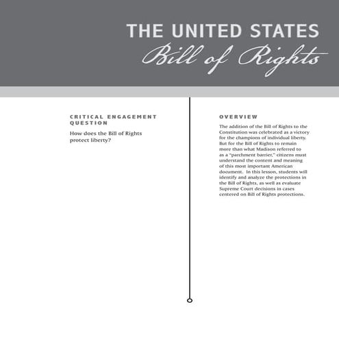 Bill of rights project directions | DOCX