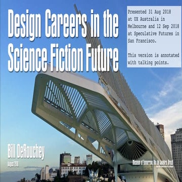 Design Careers in the Science Fiction Future