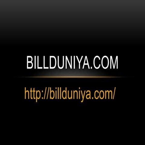 Billduniya