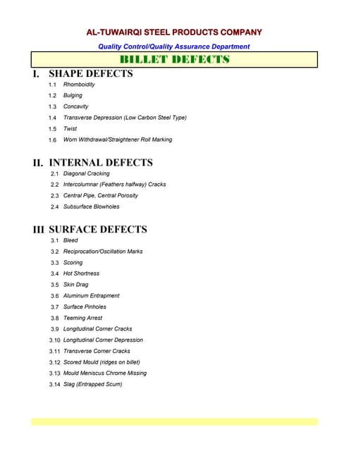 45920321 defects-in-hot-rolled-products1 | PDF
