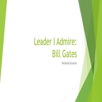 Bill gates - Nicholas Grannan