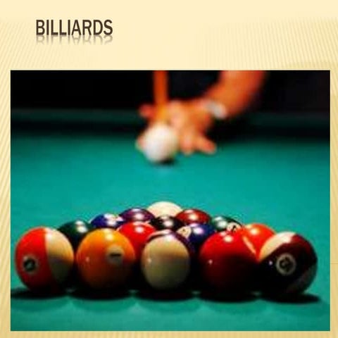 Billiards | PPT