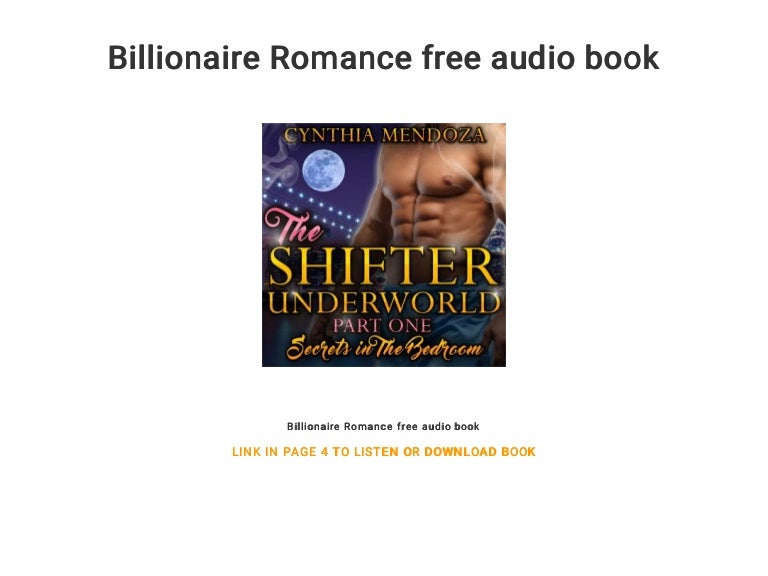 Billionaire Romance free audio book Billionaire Romance free audio book