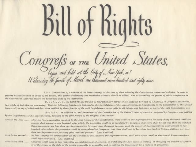 Constitution billofrightsfacts | PDF | Law