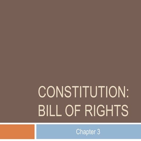 Bill of Rights