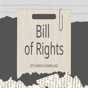 Bill of Rights, Philippine Constitution .pptx