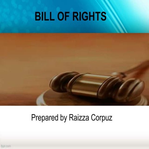 Bill of Rights - 1987 Philippine Constitution | PPT