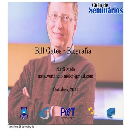 Biografia de Bill Gates - Parte 1